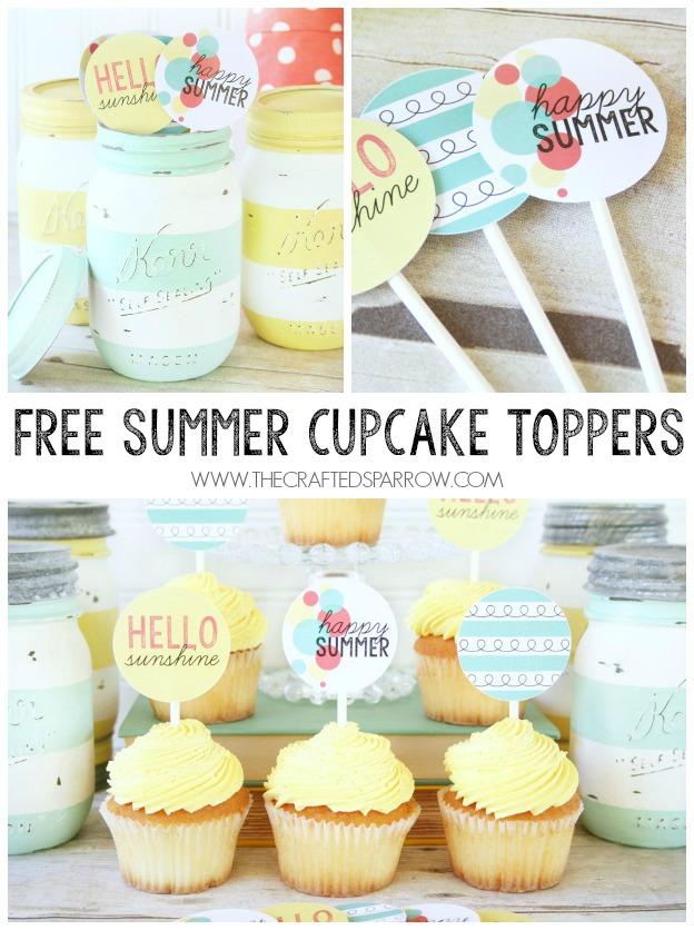free-summer-cupcake-food-topper-printables