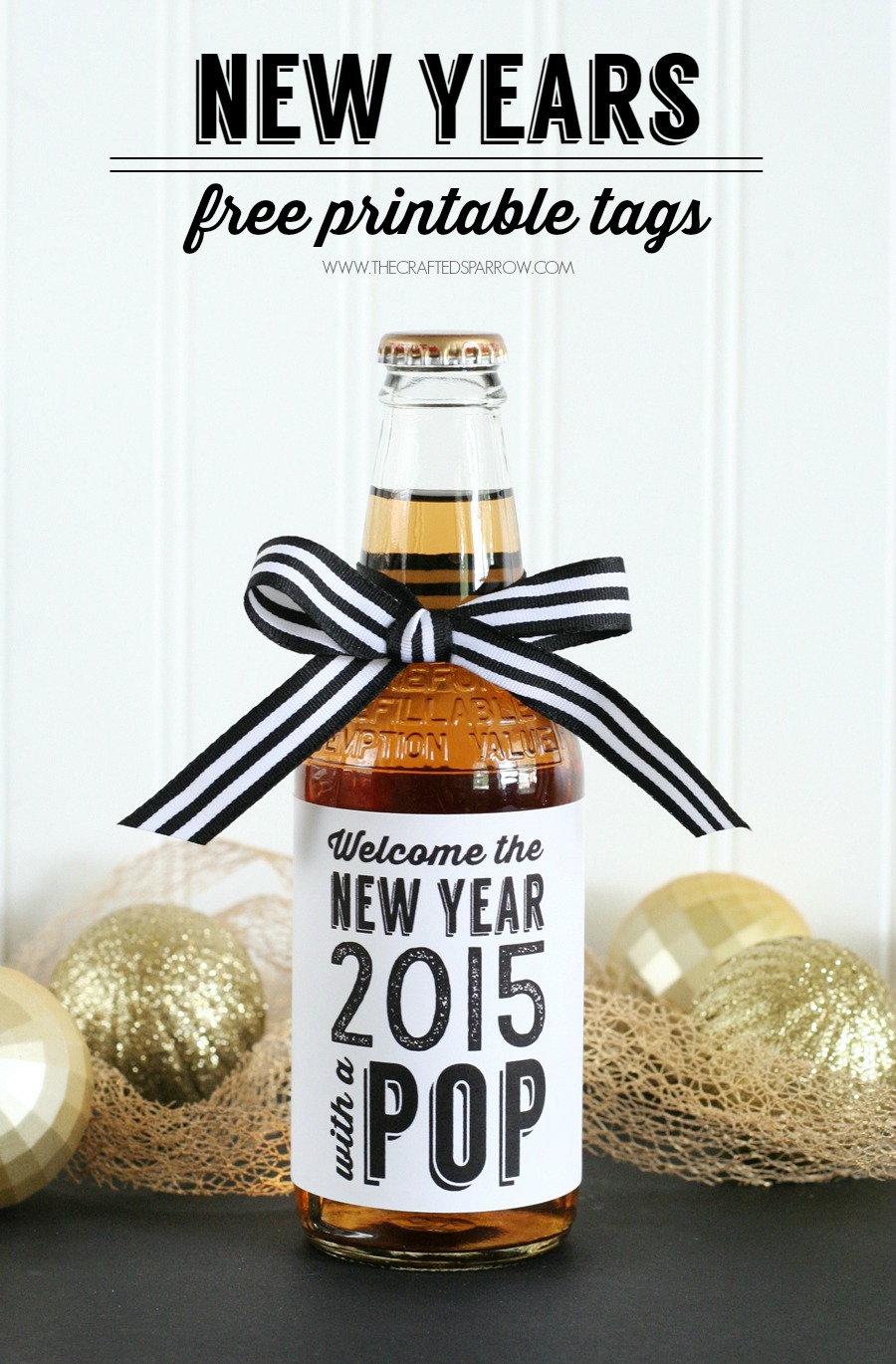 New Years Free Printable Tags
