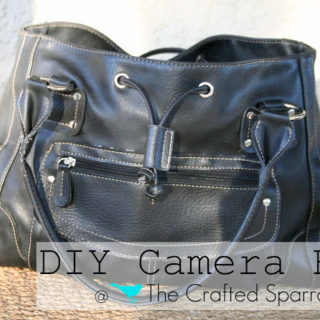 DIY Camera Bag Tutorial – I made my OWN!