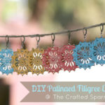 DIY Patinaed Filigree Earrings