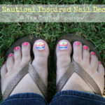 DIY Nautical Inspired Nail Decals