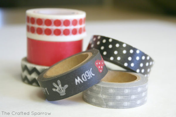 Washi Tape Disneyland Autograph Book