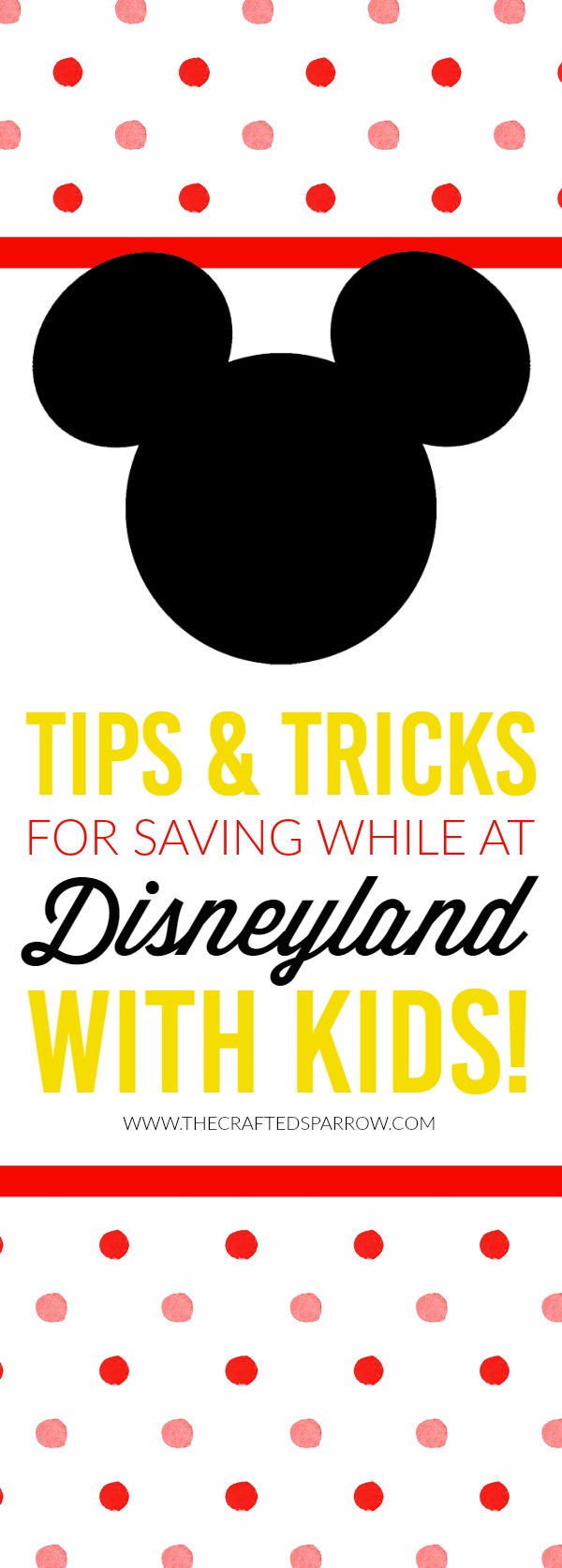 Tips & Tricks for Saving While At Disneyland with Kids!