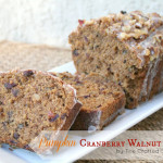 Pumpkin Cranberry Walnut Loaf