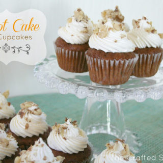 Carrot Cake mini Cupcakes