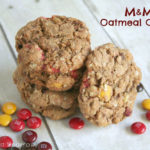 M & M Oatmeal Cookies