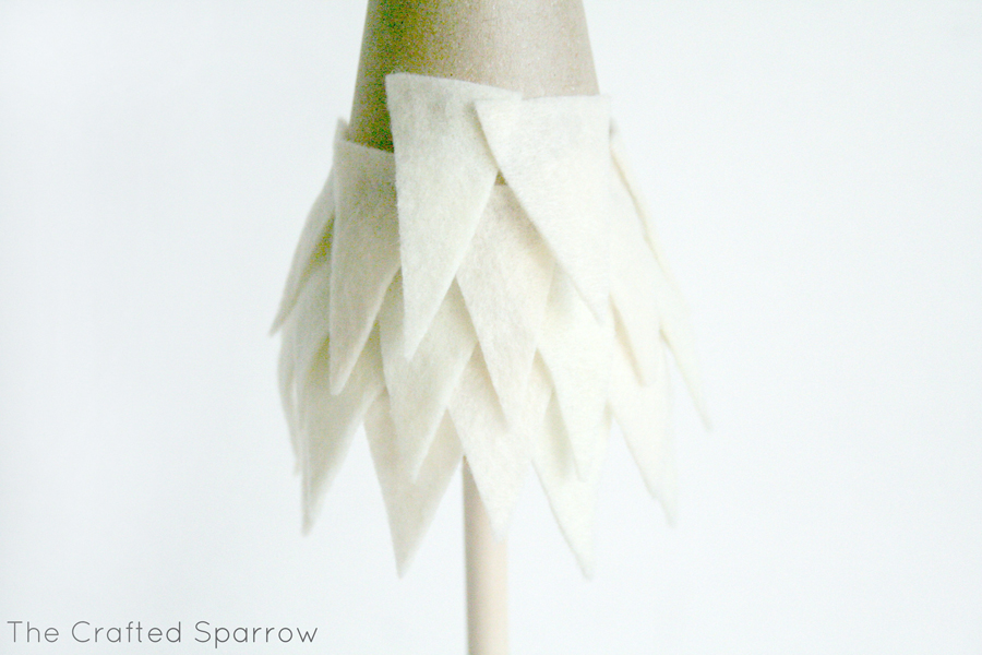 Felt Pine Trees