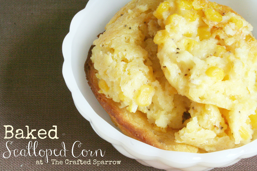 Baked Scalloped Corn