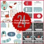 24 Christmas Tags & Games {Free Printables}