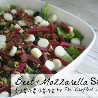 Beet + Mozzarella Salad