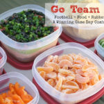 Football + Food + Rubbermaid = A Winning Game Day Combination