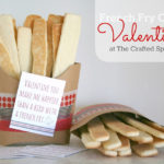 French Fry Cookie Valentines
