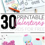 30 Valentines Day Printable Cards