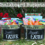 Chalkboard Buckets