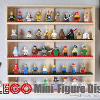 DIY Lego Mini-Figure Display