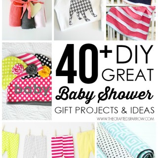 40+ DIY Baby Shower Gift Ideas