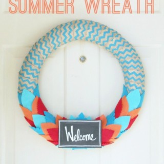 Chevron Summer Wreath