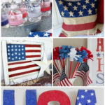 25 Fabulous 4th of July Projects & Decor Ideas {Plus a Patriotic DecoArt Giveaway}