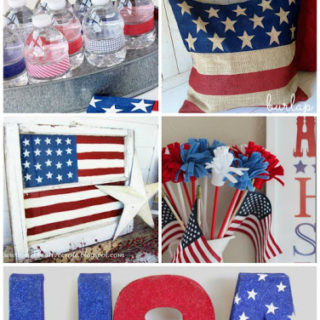 25 Fabulous 4th of July Projects & Decor Ideas {Plus a Patriotic DecoArt Giveaway}