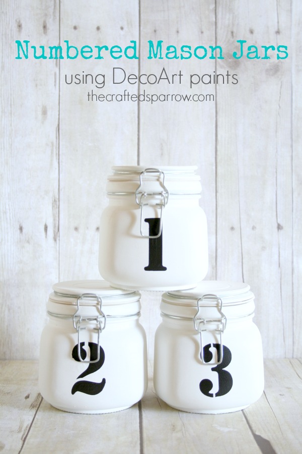 Numbered Jars 11 The Crafted Sparrow