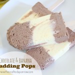 Chocolate & Banana Pudding Pops