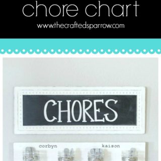 Mason Jar Chore Chart