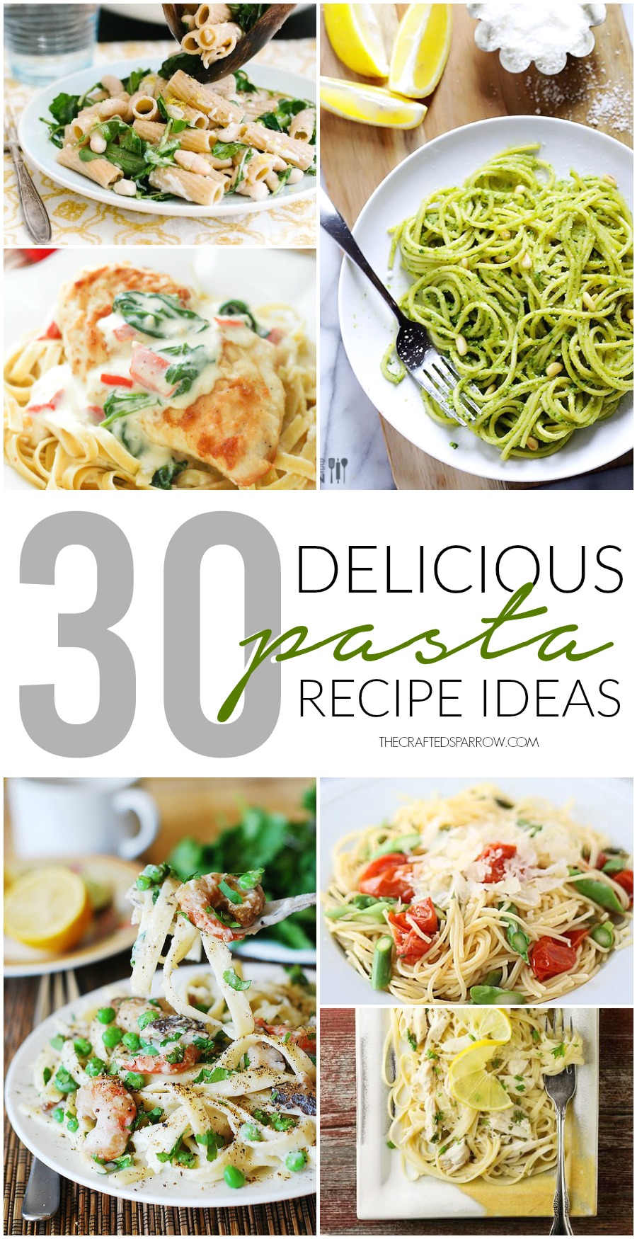 30 Pasta Recipes