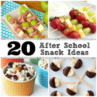 20 After School Snack Ideas