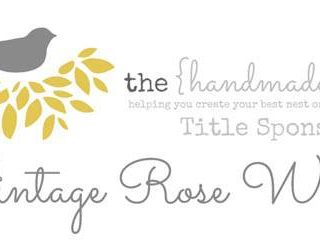 The Handmade Nest Title Sponsor Spotlight {Vintage Rose Wraps}