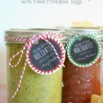 Homemade Salsa Gifts & Free Printable Tags