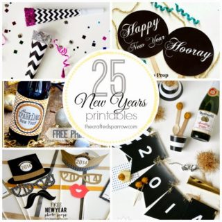 25 New Years Printables for 2014