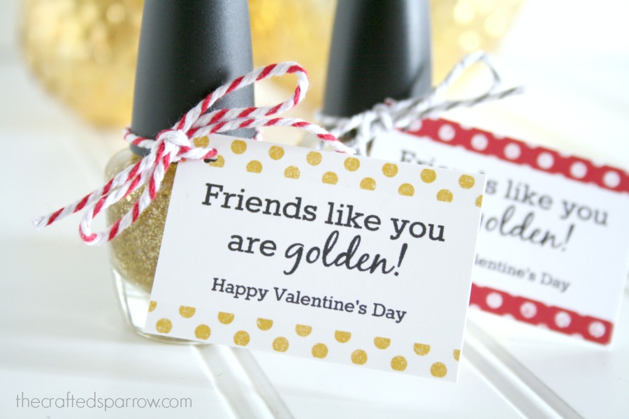 You are Golden Printable Valentine's