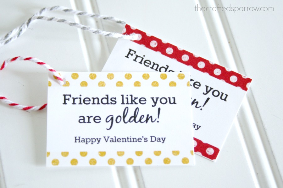 You are Golden Printable Valentine's
