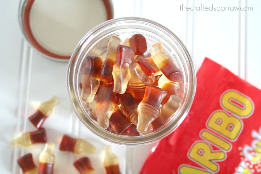 Happy Cola Gummy Printable Valentine's