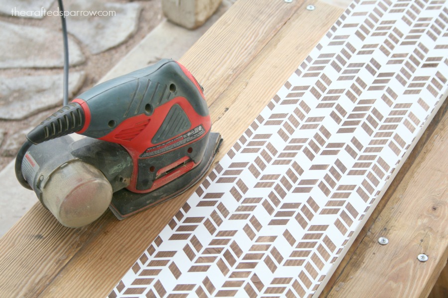 DIYHerringbonePaintedWallHooks18 The Crafted Sparrow