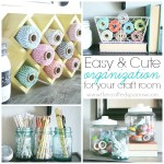 Easy Craft Room Organization