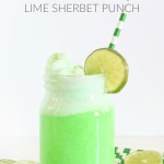 Shamrock Lime Sherbet Punch