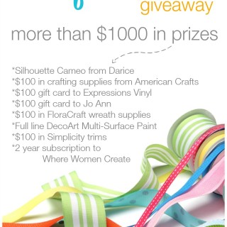 Ultimate Craft Room Giveaway