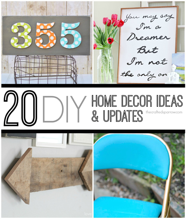 20 DIY Decor Ideas & Updates