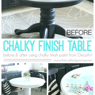 Chalky Finish Table