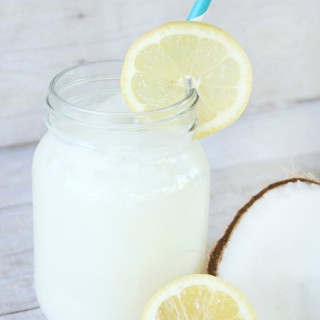 Lemon Coconut Italian Sodas