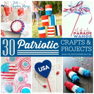 30 Patriotic Crafts & Projects