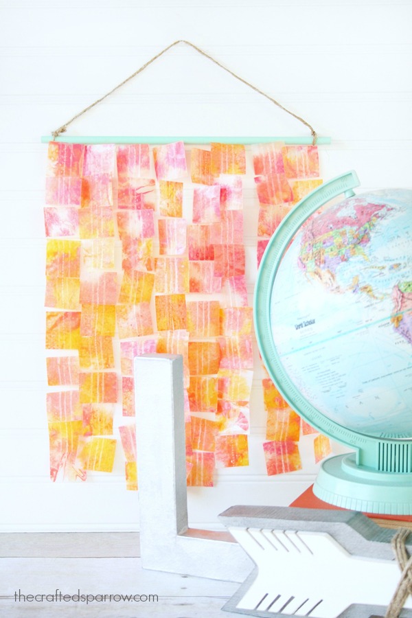 Wax Paper Crayon Art 4 The Crafted Sparrow