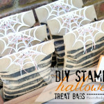 DIY Stamped Halloween Treat Bags