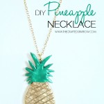 DIY Pineapple Necklace