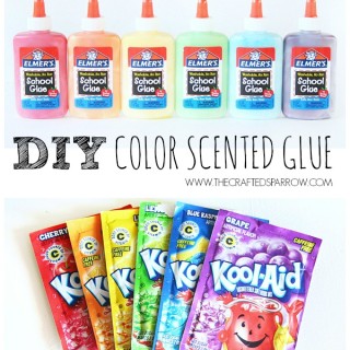 DIY Scented Colored Glue