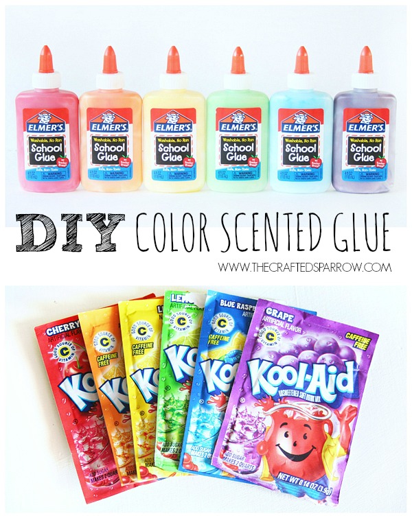 DIY Scented Colored Glue