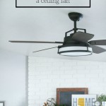 How to Update & Install a Ceiling Fan