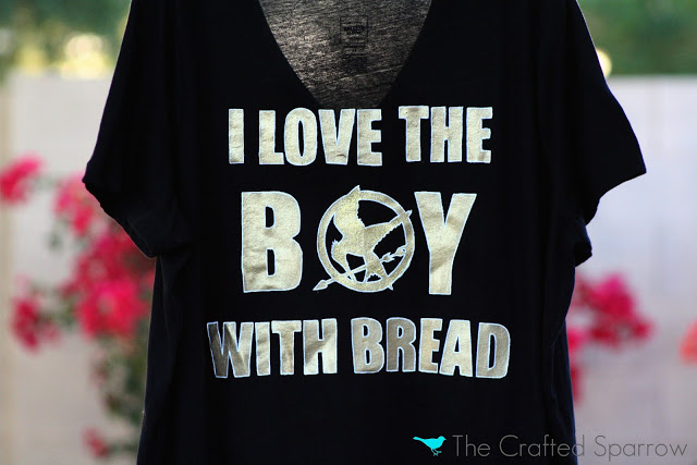 DIY Hunger Games Shirt