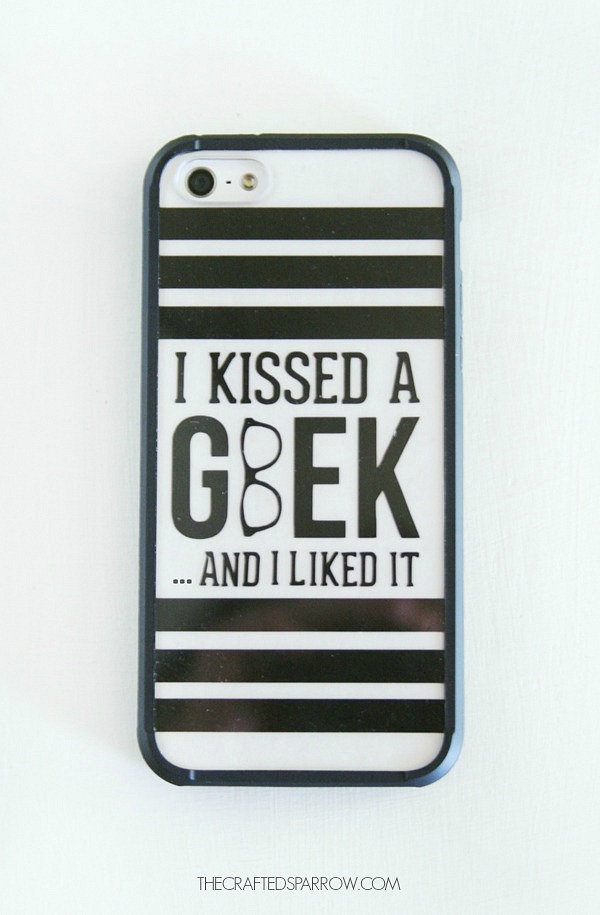 DIY Geek Chic Phone Covers